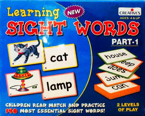 Learning New Sight Words (Creative`s)